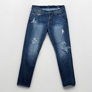 Lucky Brand Women's Sienna Slim Boyfriend Blue Demin Jeans Size 8/29